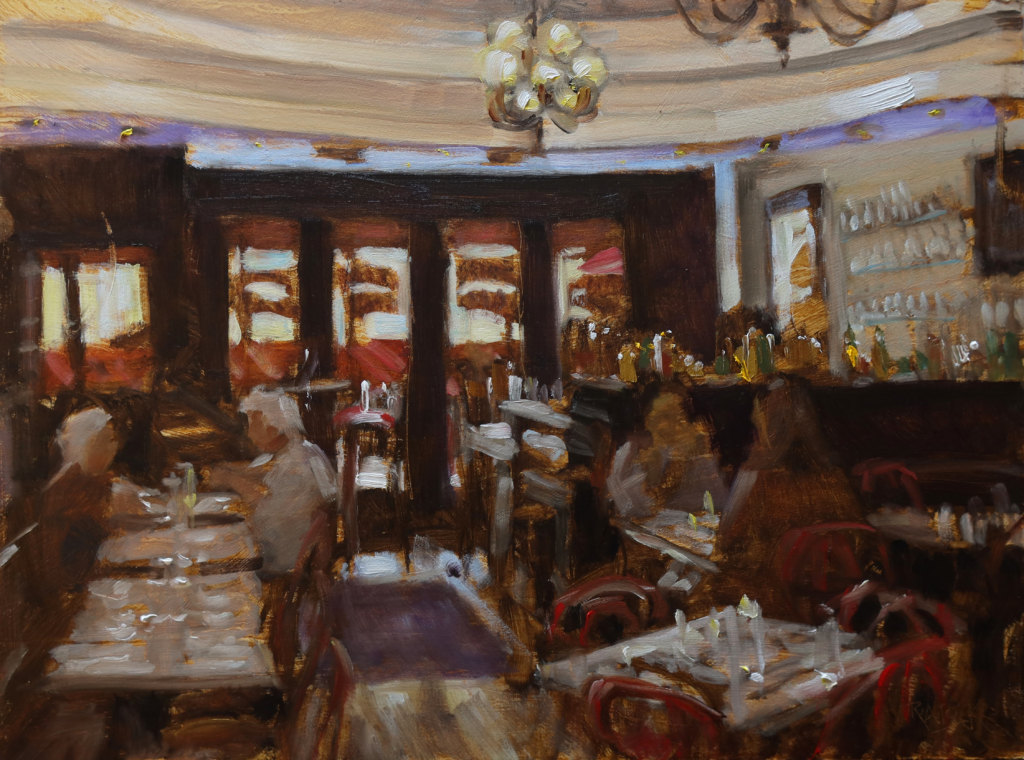 Weekend Column: Robert Beck Enjoys Painting in an Old Haunt Made New