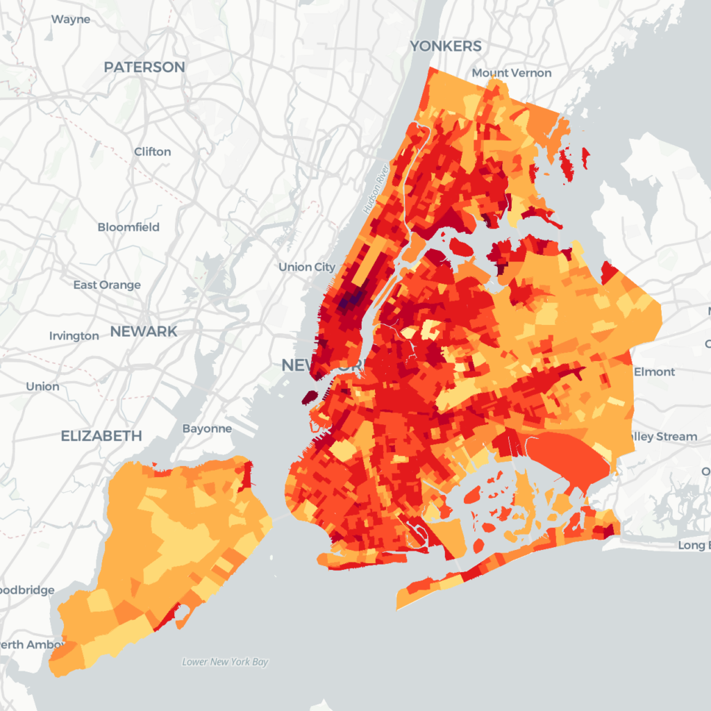 How Much Hotter Is NYC’s 'Heat Island Effect' Making Your Neighborhood?